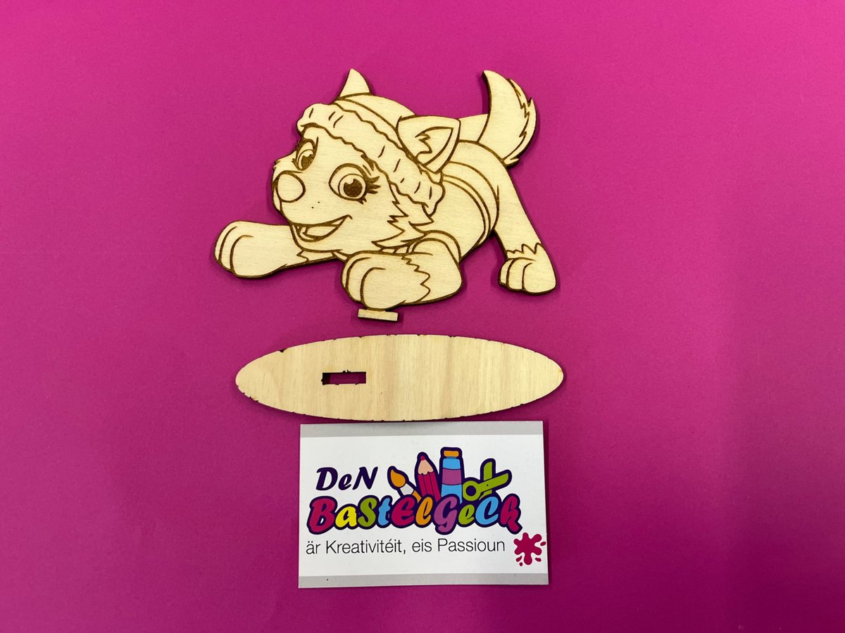 Houten bord - Paw Patrol, Everest